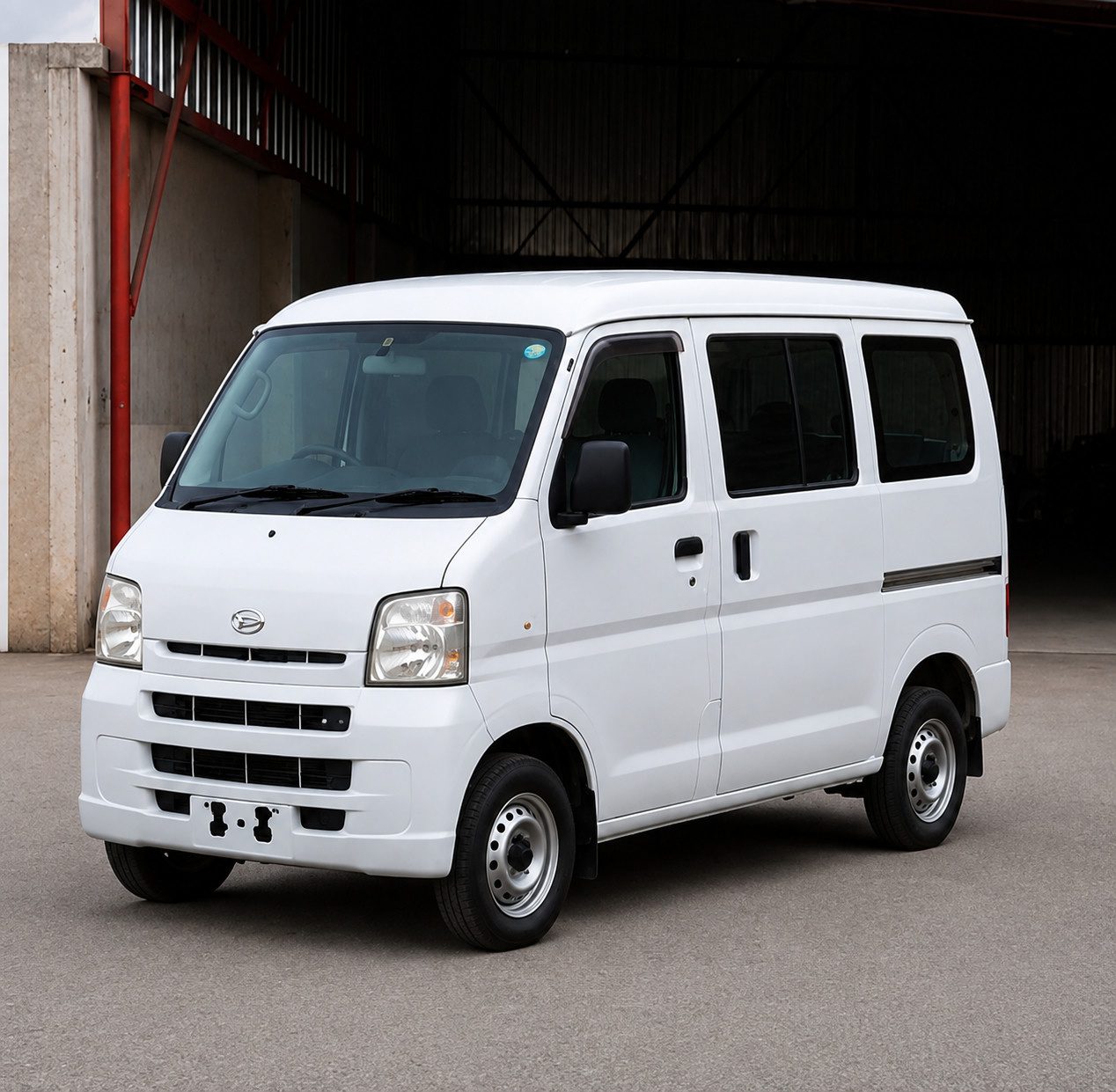 Frenno Transport mini bus in white livery